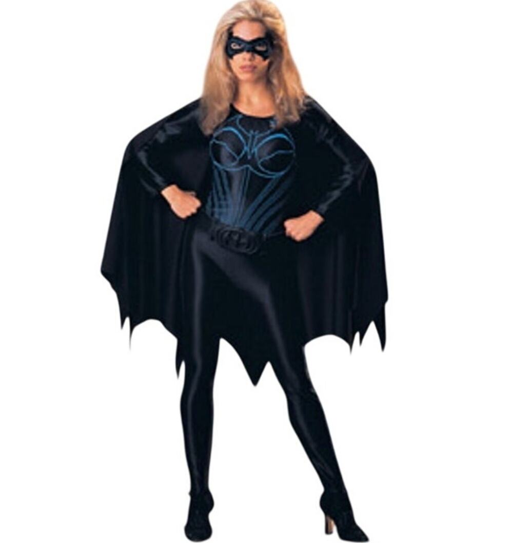 Deluxe Batgirl Costume Adult Vintage 1997 Batman Robin Rubies Jumpsuit Standard